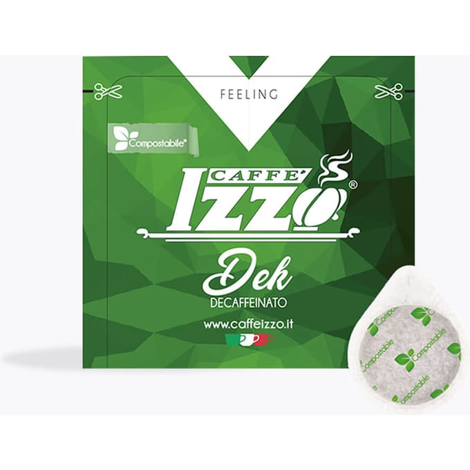 Izzo DEK cafeïnevrij 50 E.S.E. pods