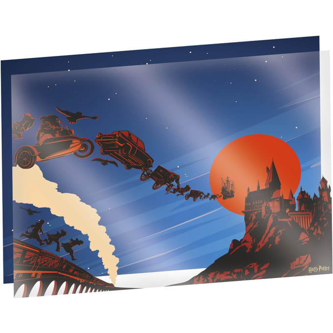 Fan-Cel Harry Potter Transport to Hogwarts Limited Edition Cell Artwork