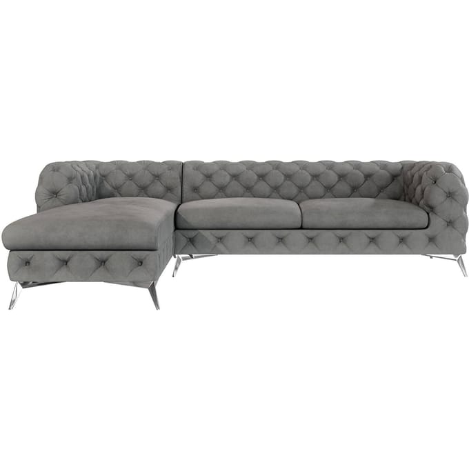 Hoekbank Noralie links velvet | Ropez