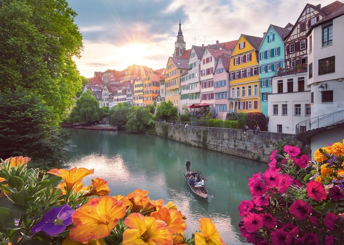 Ravensburger puzzel Ausflug nach Tübingen - Legpuzzel - 1000 stukjes