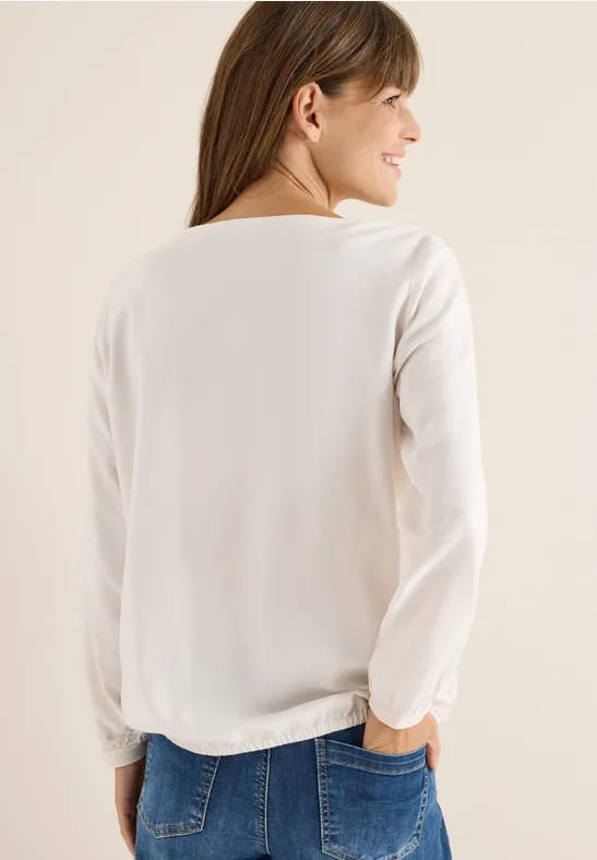 Blouse in effen kleur