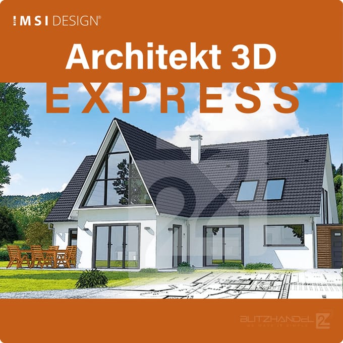 Architekt 3D 24 Express Nieuwe Aankoop Duits