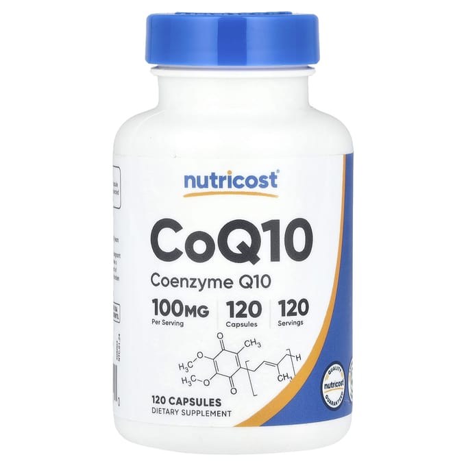 Nutricost, CoQ10, 100 mg, 120 capsules