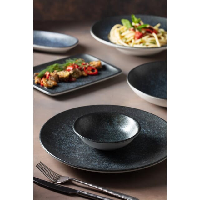 Bonna Dinerbord - Mega - Porselein - 27 cm - set van 6