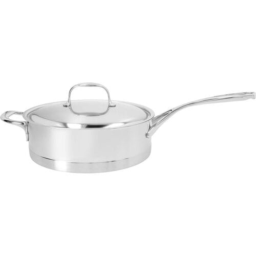 DEMEYERE ATLANTIS 7 - Steelpan met deksel - laag - Ø 280mm - RVS