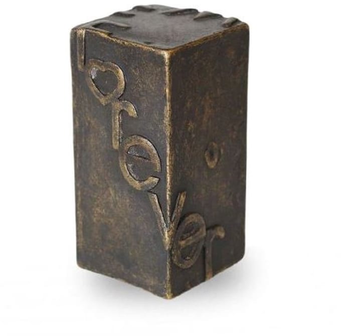Bronzartes - Forever with us - mini urn - urne - brons - zuiltje