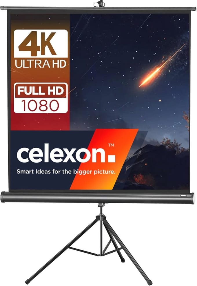 Mobiele 90 inch Statiefcanvas voor Thuisbioscoop en Presentaties