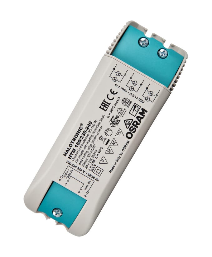Osram HTM 50-150 Watt Transformator 12V AC Dimbaar