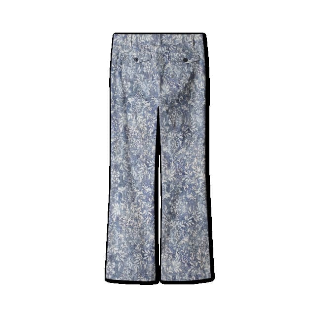 Helena Hart 7308deni 0 flair print deni marine