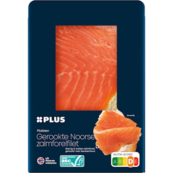 Gerookte Noorse zalmforelfilet