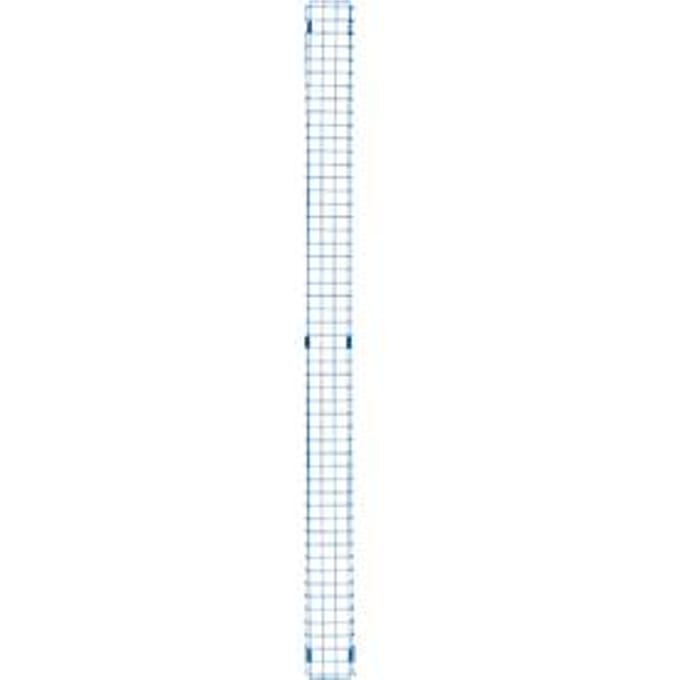 Gaaselement, van staal, B 150 x H 2086 mm, blauw
