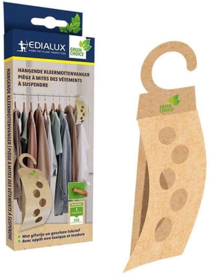 Edialux GreenChoice Hangende kleermottenval - Effectieve Insectenval