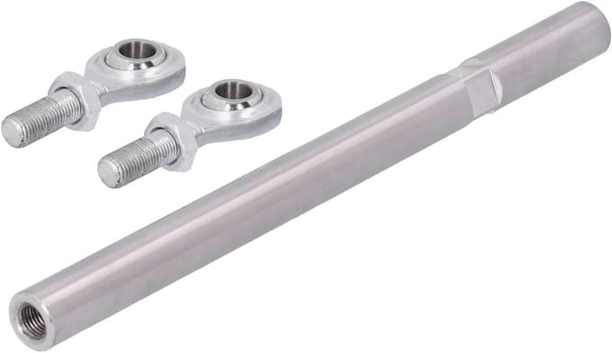 Dynamo Spanstang - Verstelbare Spankabel - Motoronderhoud - Verstelbare Middenafstand - 8 1/2 inch - Zilver