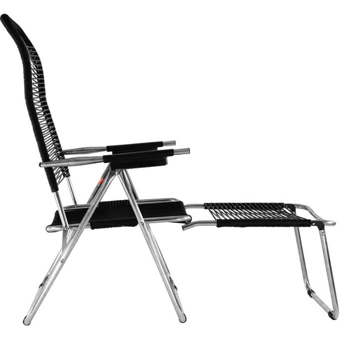 Fiam - Spaghetti ligstoel - aluminium - zwart