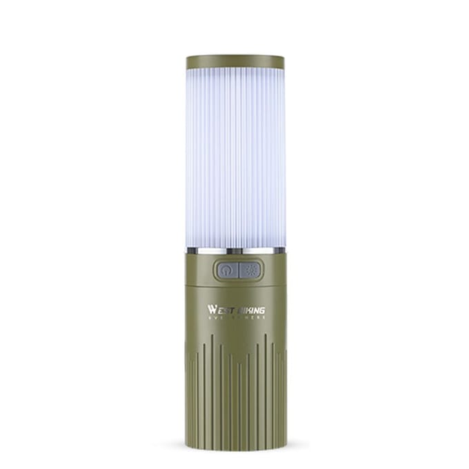 Multifunctionele campinglamp LED-campinglichtslinger Waterdichte tentlamp Werklamp met groen