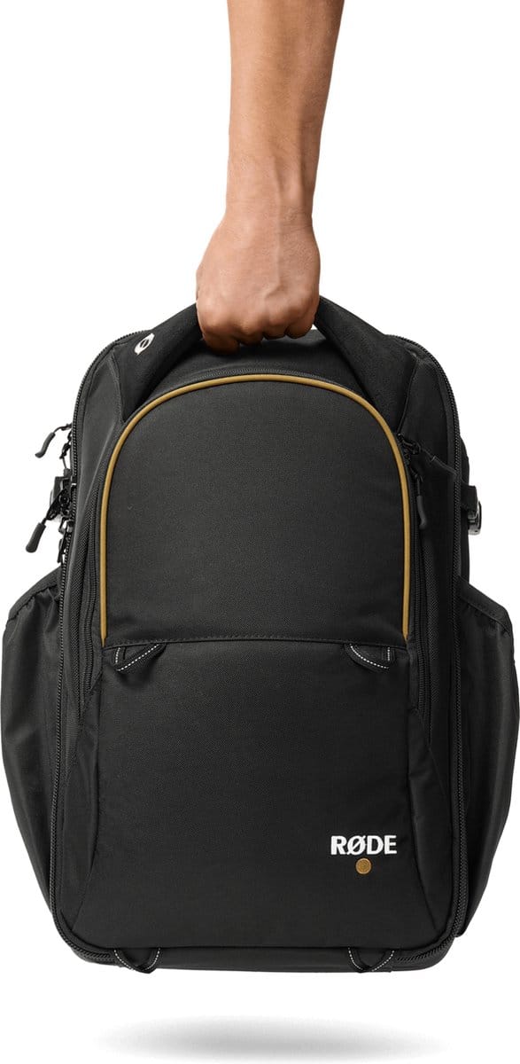 RØDE Backpack – Premium Rugtas voor RØDECaster Pro II – Luxe, Waterbestendig & Studio‑Ready