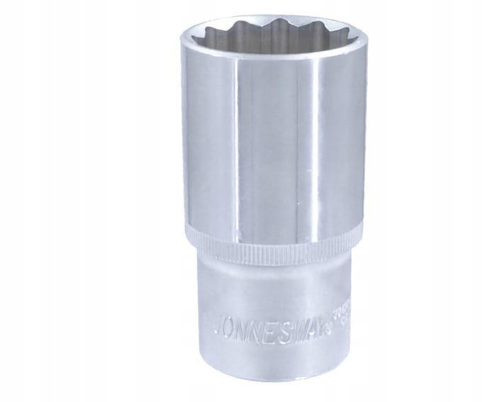 Jonnesway Lange 12-kant Dop 32mm 1/2" - Chroom-Vanadium