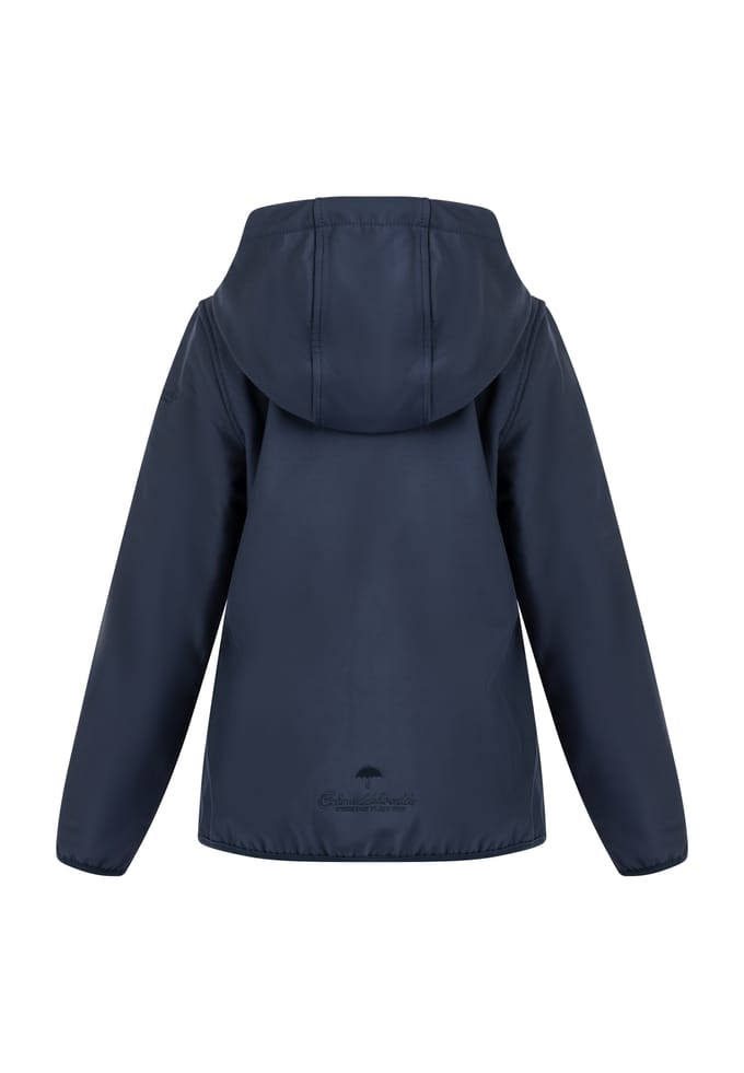 Schmuddelwedda Softshell blouson - gerecycled materiaal Meisje marine