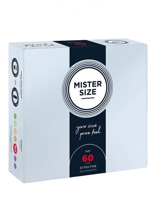Mister Size - 60 - Ultra Dunne XL condooms 36 stuks