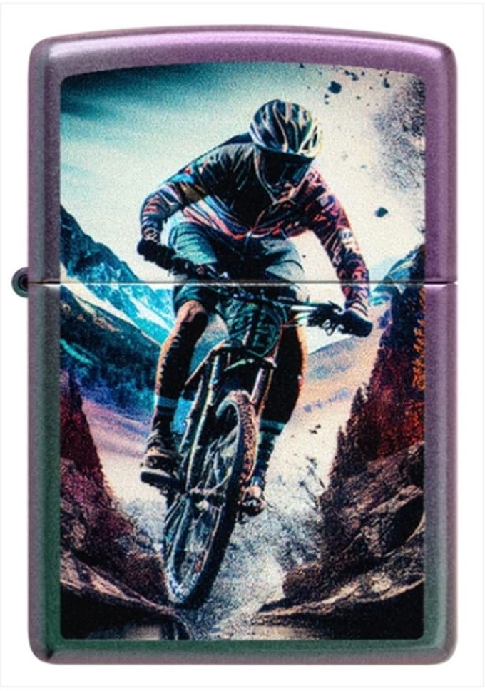 Aansteker Zippo Mountain Bike Design