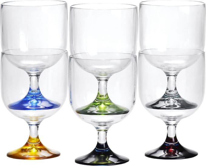 Marine Business – Party Stapelbare Wijnglazen – Set van 6