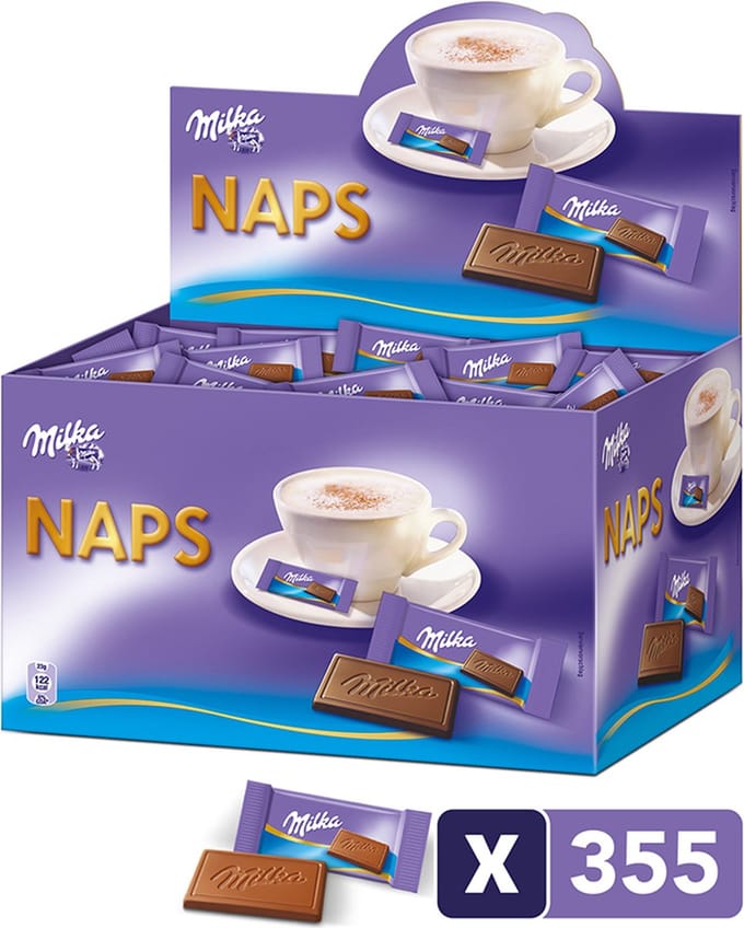 Milka Naps Chocolaatjes 1,7kg