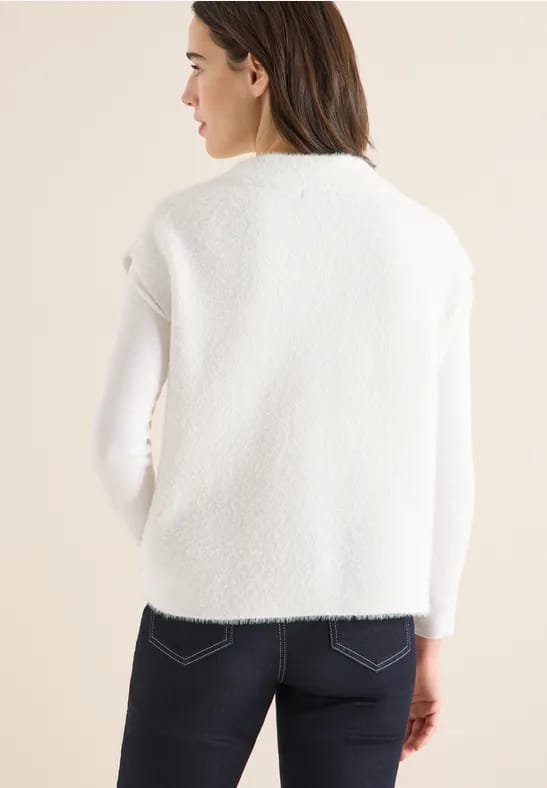 Mouwloze fleece voor dames Cecil Featheryarn