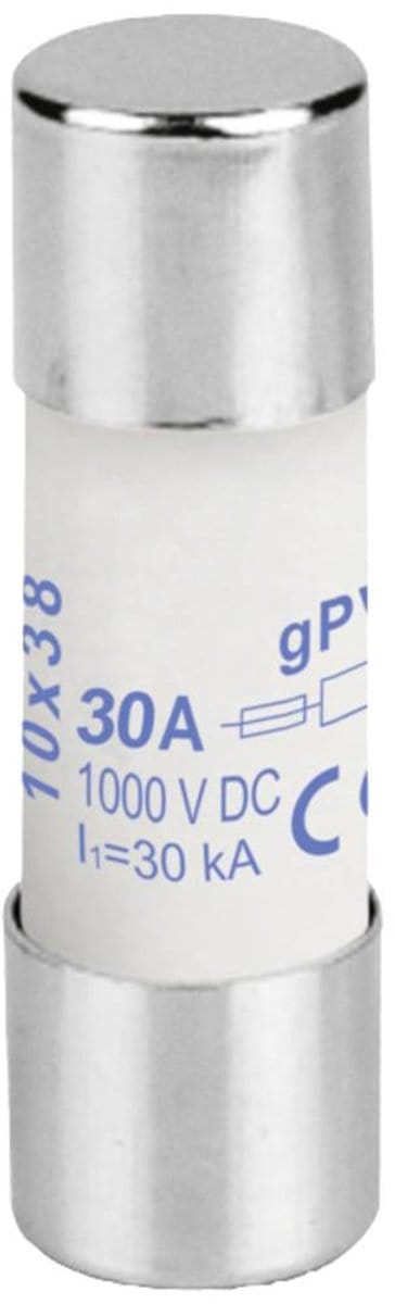 Weidmüller 2828000000 FUSE 10X38 30A 1000 VDC GPV S Buiszekering 30 A Inhoud 1 stuk(s)