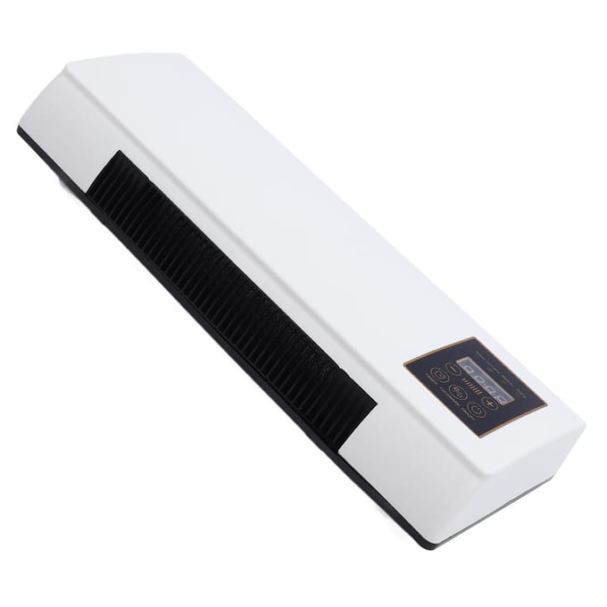 Climatiseur mural, refroidissement, chauffage, télécommande, fonctionnement silencieux, mini ventilateur pour maison, camping-car white