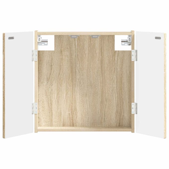 vidaXL - Dartbord - Kabinet - DELFT - Sonoma - Eiken - 52,5 - x - 10,5 - x - 53,5 - cm