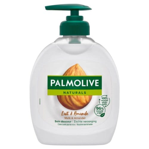 Zeep palmolive vloeibaar met pomp (300 ml.)