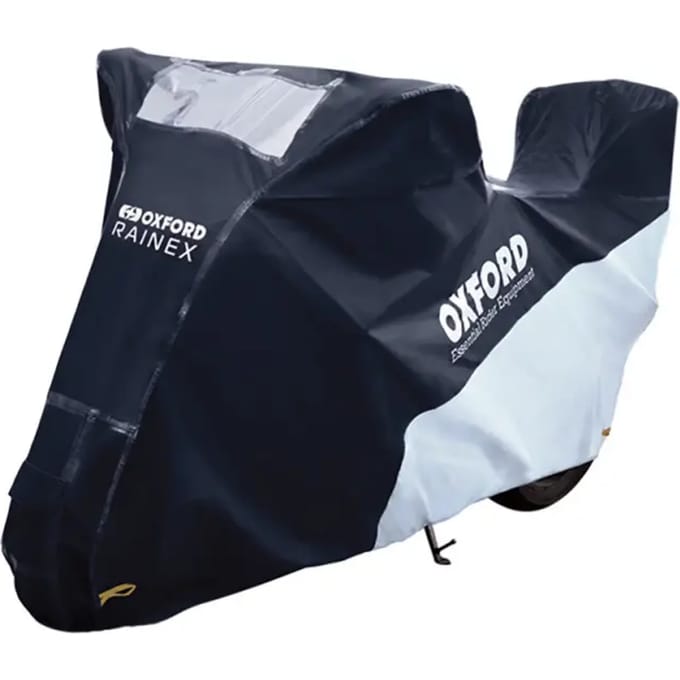 Motorhoes Oxford Rainex w/ Top Case