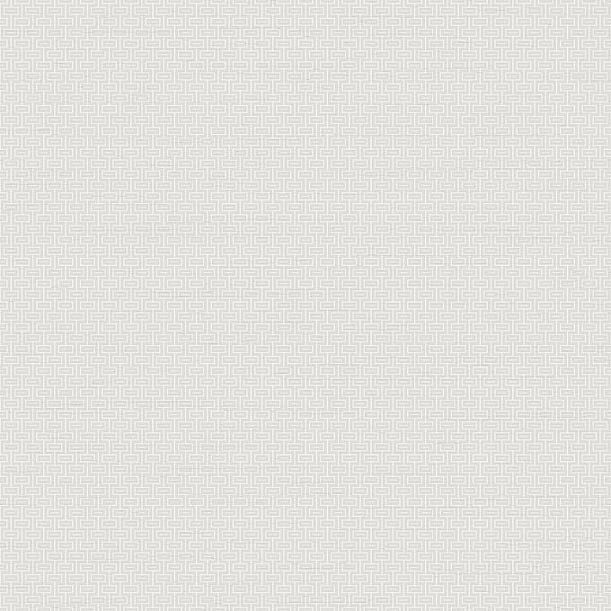 Dutch Wallcoverings - Grace Greek key plain off white - vliesbehang - 10m x 53cm - GR322501