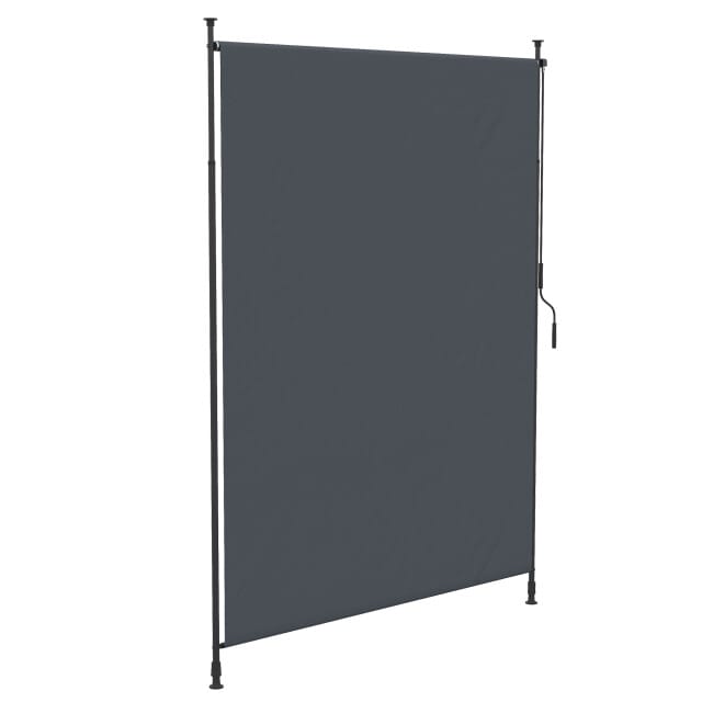 4goodz Verticale Zonwering Verticale Luifel 150x310 cm - Grijs
