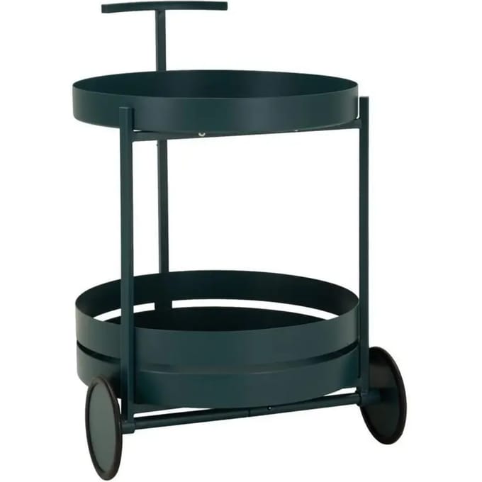 Barwagen Saturn Bar Cart Dove Teal 40×49,5×61 cm