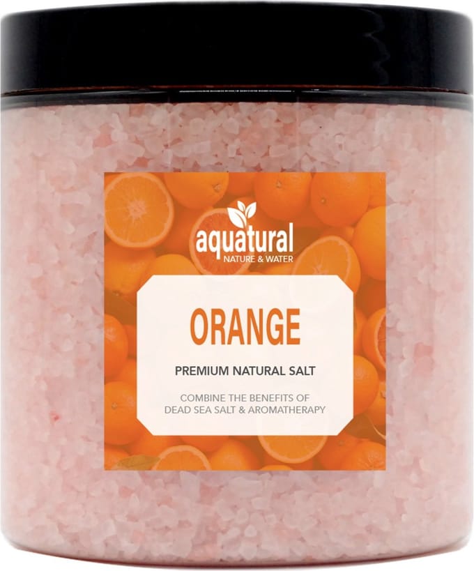 Aquatural Sinaasappel Badzout - 350 g - bad kristallen
