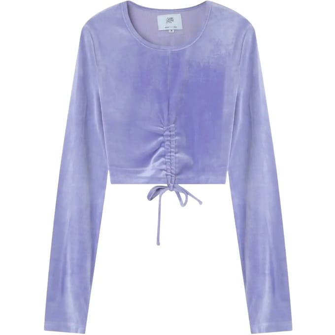 Vrouwen crop top T-shirt Sixth June Cordon Details