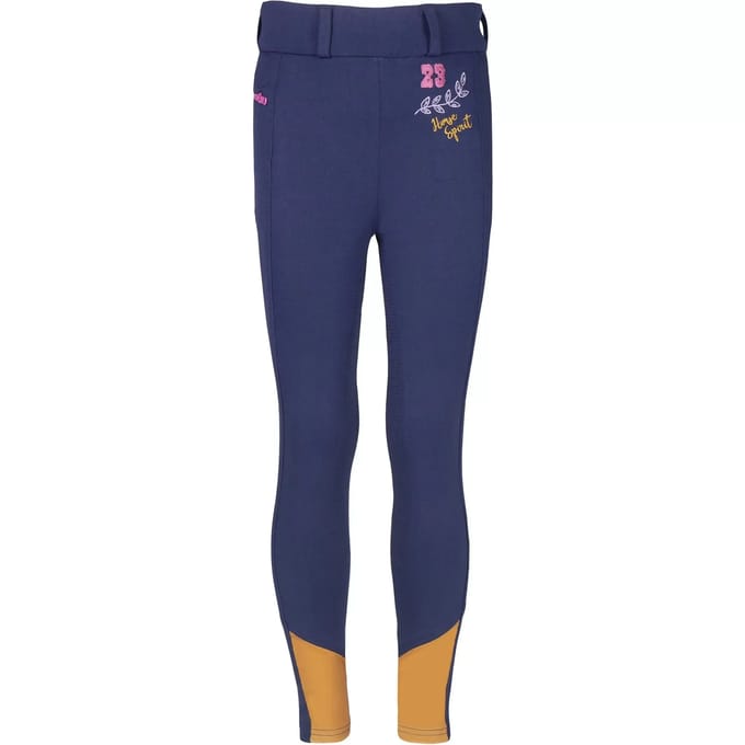 Meisjes rijlegging met full grip Red Horse Nina