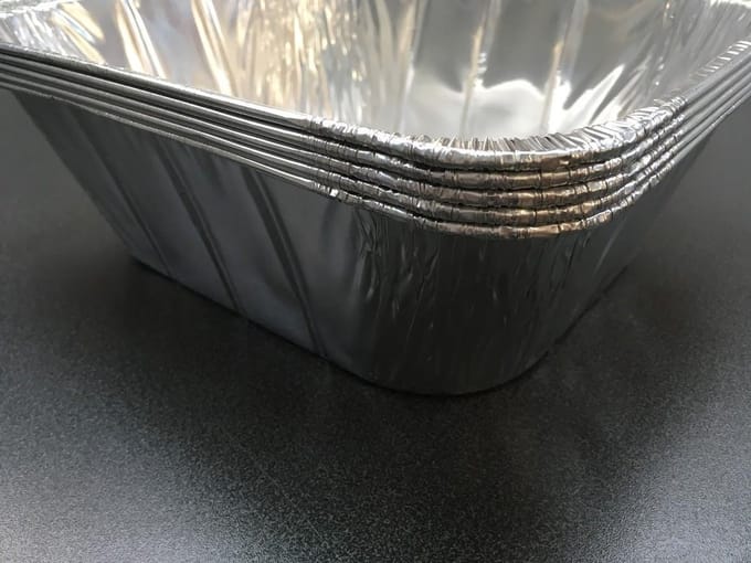 Aluminium wegwerp bak 5L - 30Stk.
