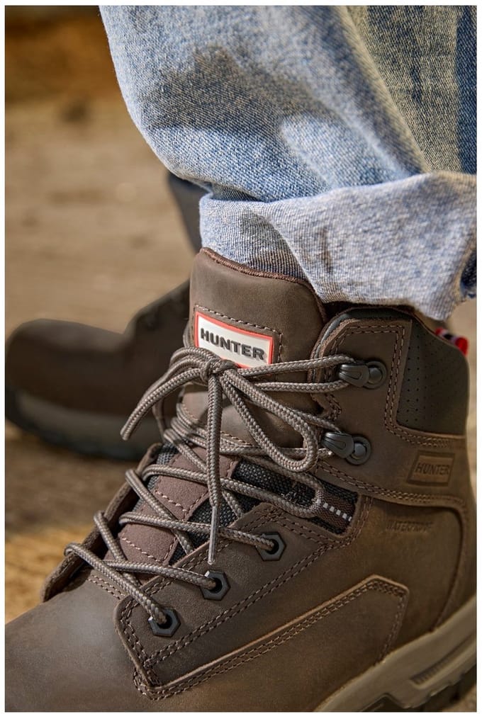 Hunter Safety Veiligheidslaars Lightning - S7S | Bruin - FW Industrial - Maat 43 UK 9 -