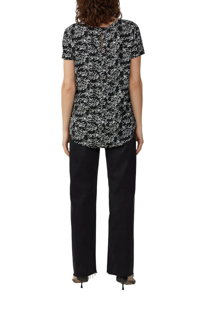 s.Oliver -qs Blouses Black Taglia: 42 | Magliette intime Outlet | Donna | Nero