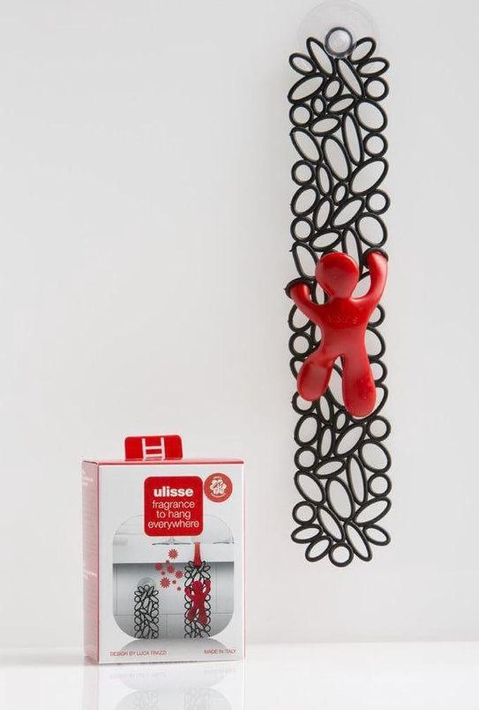 Mr&Mrs Fragrance Ulisse Rood met Witte Ladder - Peppermint