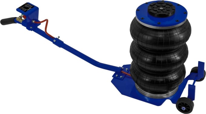 Air bag luchtkussen auto krik - blauw - 3,5t - lange hendelhandgreep