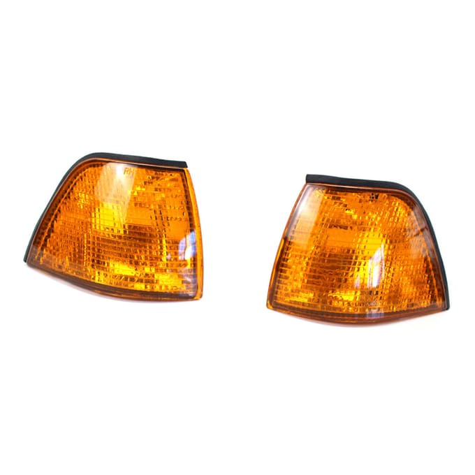 Vervangende Gele Amber Knipperlichtlens voor Zij-hoeklicht Geschikt Voor BMW E36 3 geel