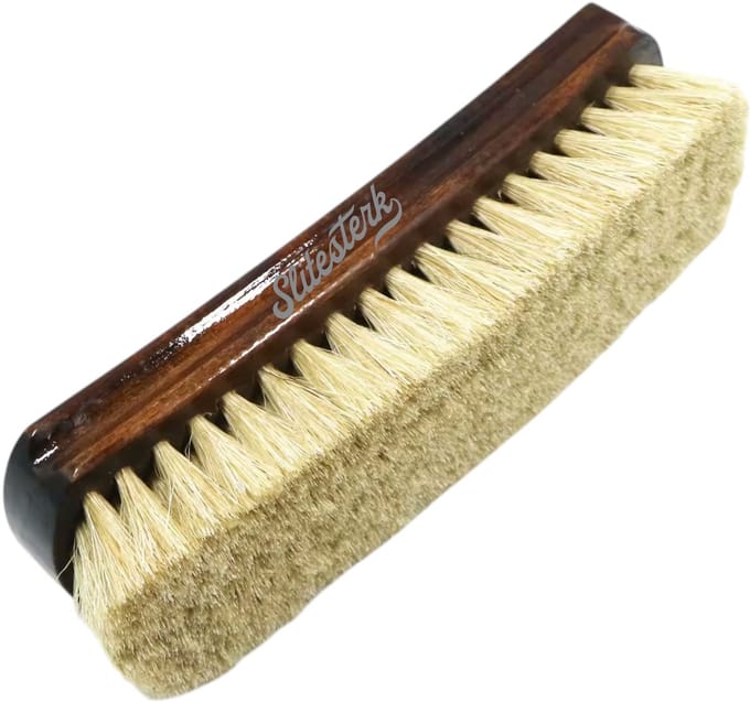 Slitesterk Uitwrijfborstel Geitenhaar 15CM
