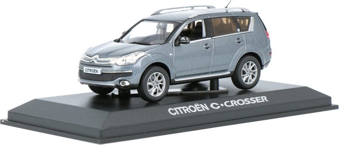 Modelauto Citroen C-Crosser 2007 grey met. - Schaal 1:43