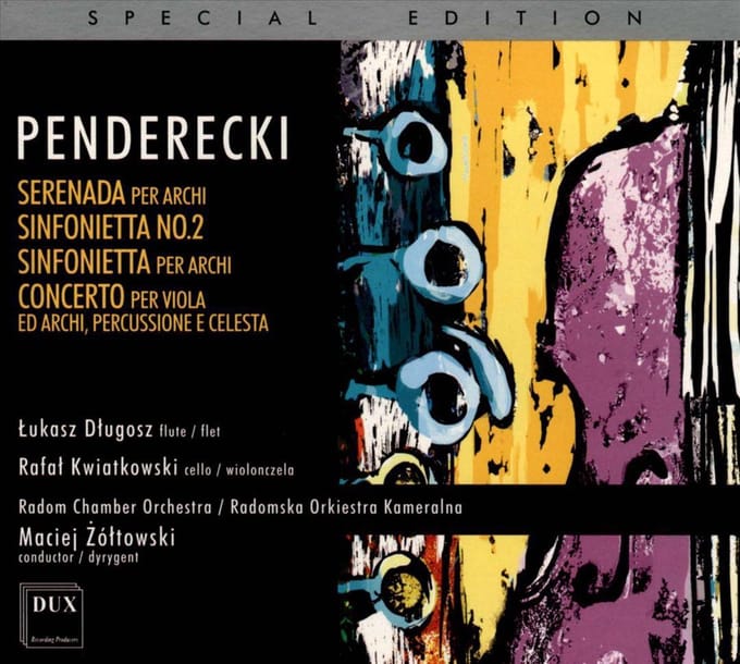 Penderecki: Serenada Per Archi/Sinfonietta No. 2/...