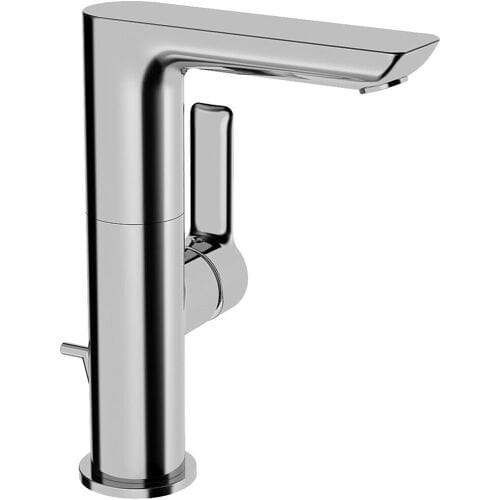 Hansa Ligna - Wastafelkraan met afvoergarnituur, chroom 55302203