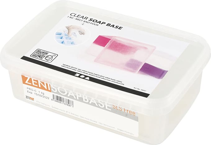 Creativ Company Zeep Basis 1kg Wit