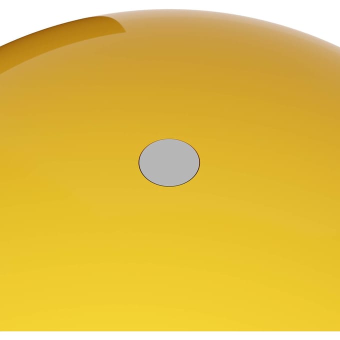 Verpan LED tafellamp WIRE, geel, hoogte 25 cm, IP44